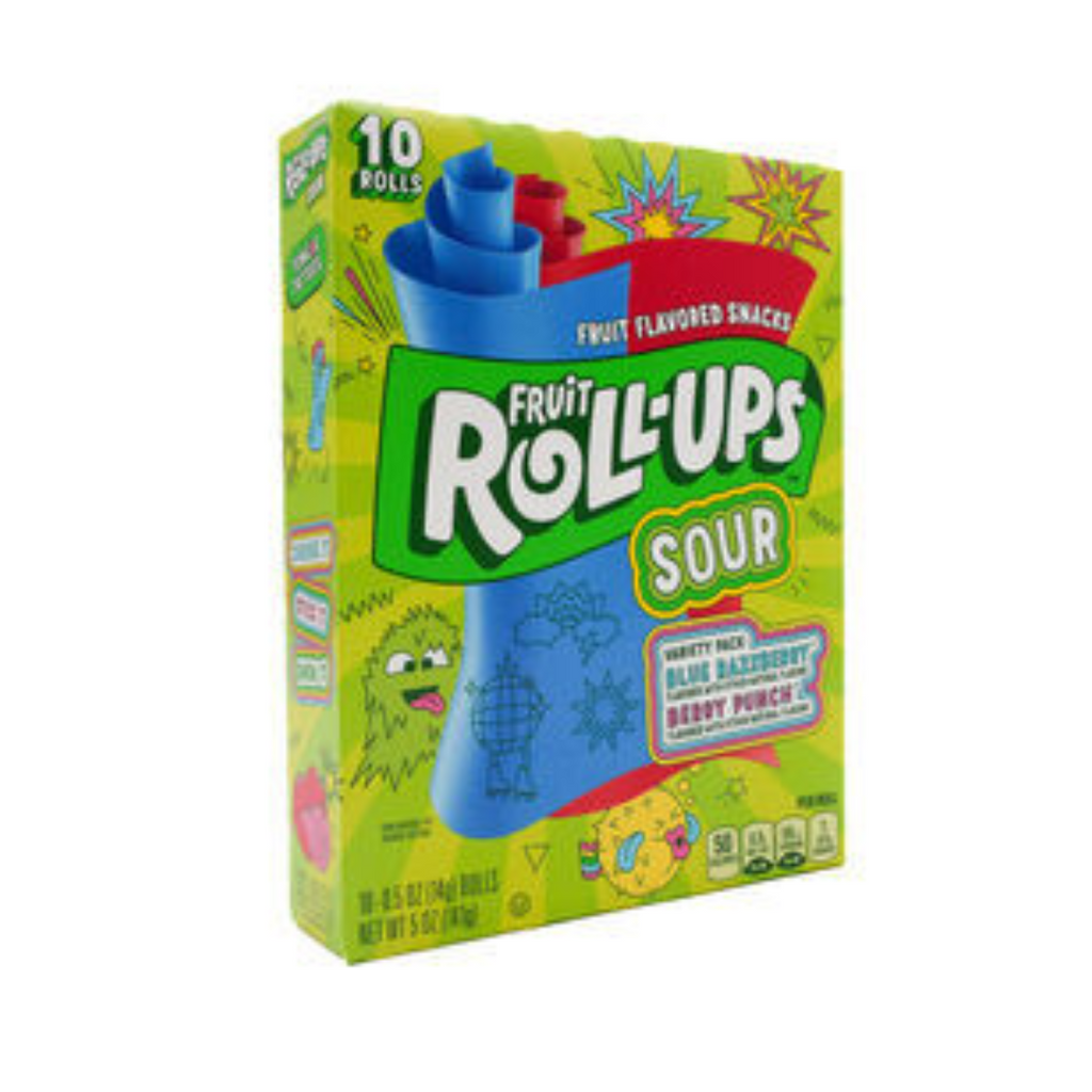 Frui Roll-Ups Blue Raspberry 10 rolls (14g)