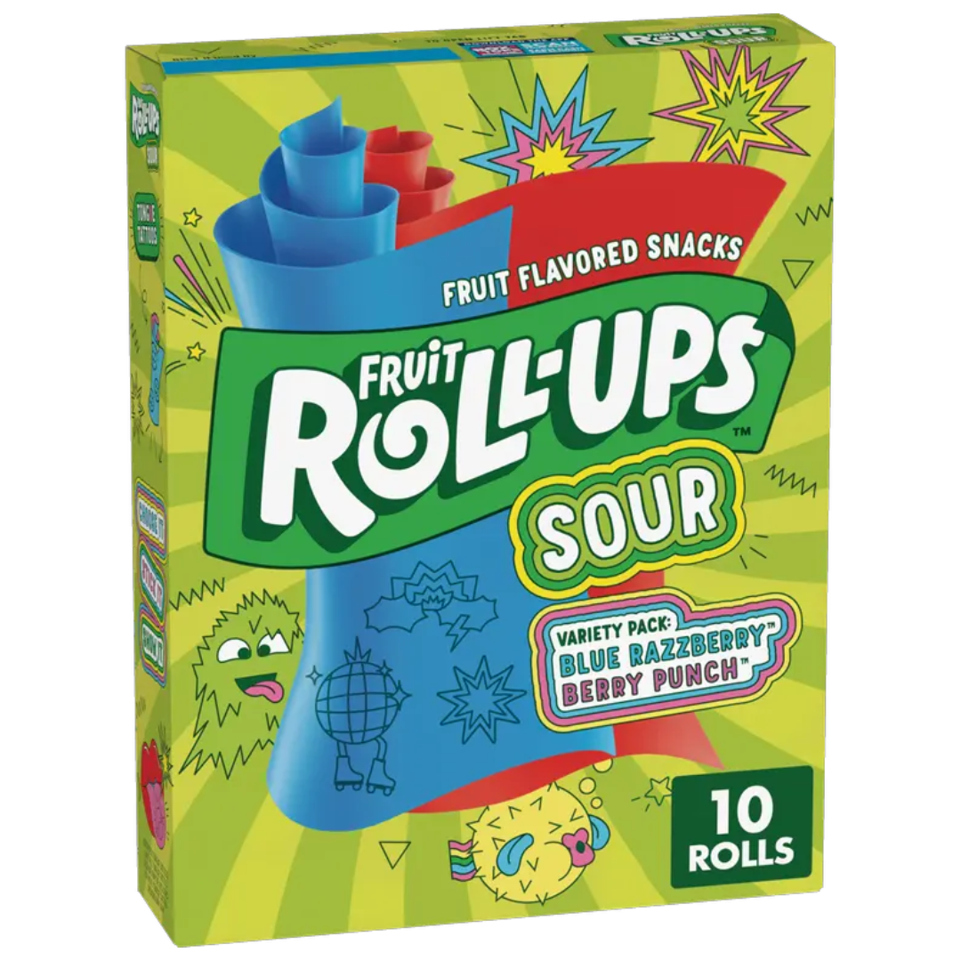 Frui Roll-Ups Blue Raspberry 10 rolls (14g)