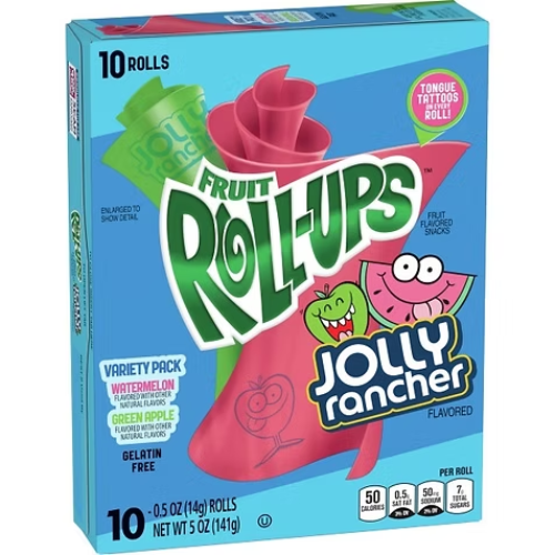 Fruit Roll-Ups Jolly Rancher - 10 rolls (14g)