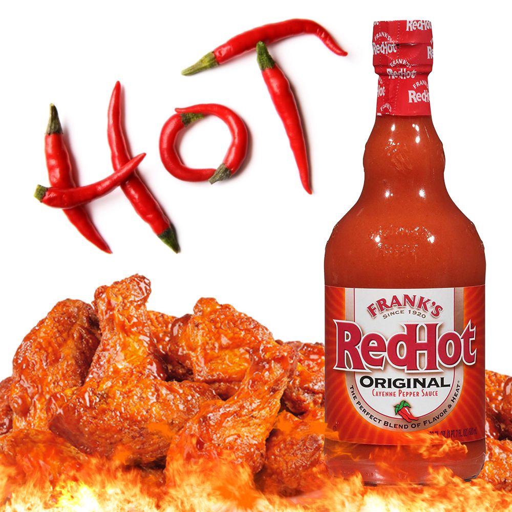 Redhot Original Cayenne Pepper Sauce Salsa Picante 354ml(385.9g)
