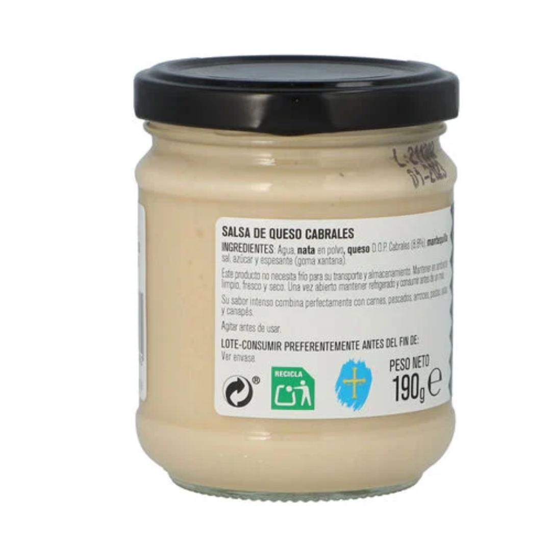 Salsa asturiana Queso Cabrales - 190g