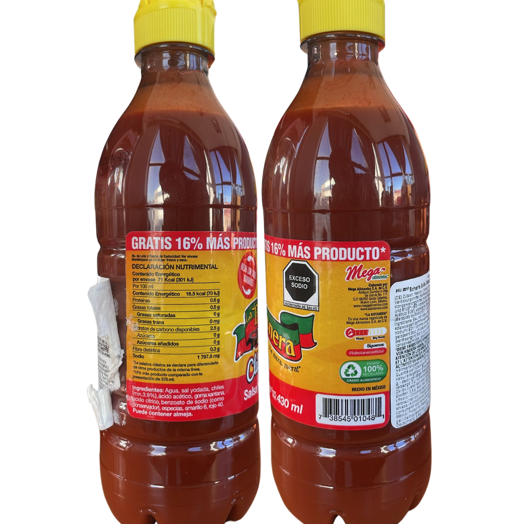La Botanera salsa picante 430 ml