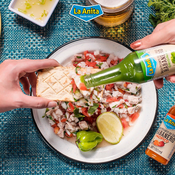 La anita salsa habanero verde - 120ml