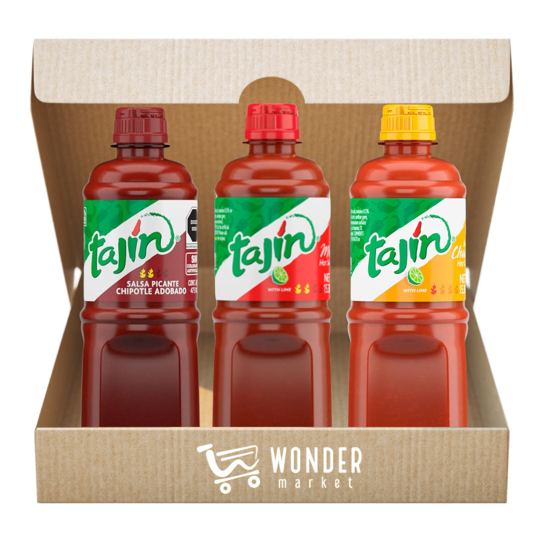 Wonderbox Tajín salsas