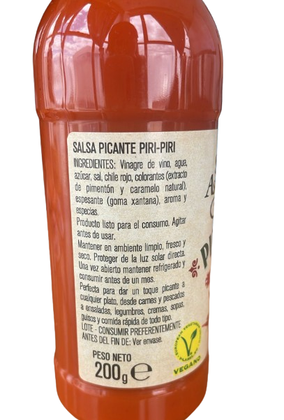 Salsas asturianas piri piri 200g