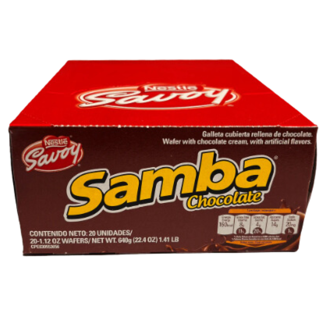 Nestl? Savoy Samba Chocolate 20 unidades 640g