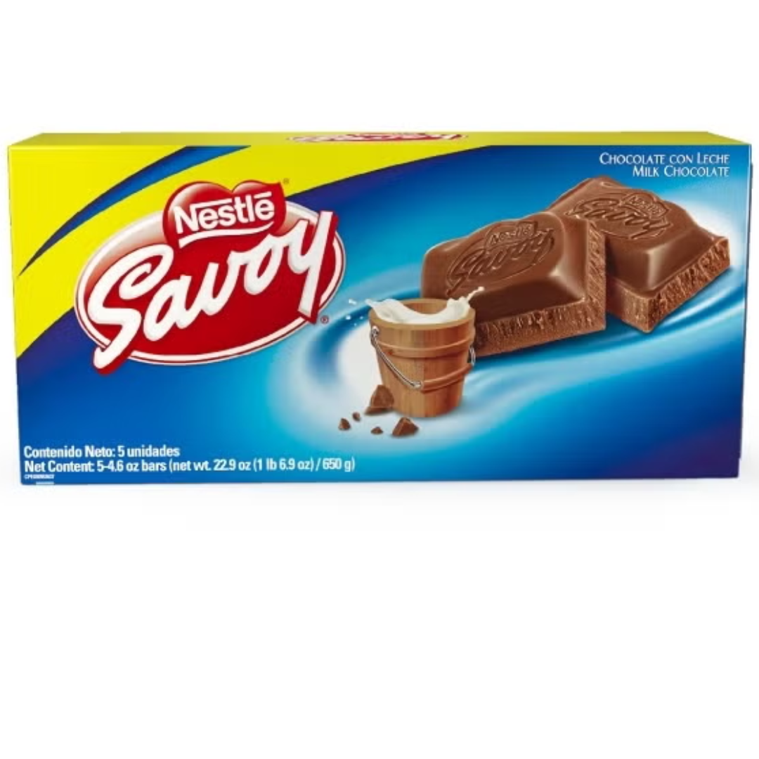 Nestl? Savoy Chocolate (5 unidades) 650g