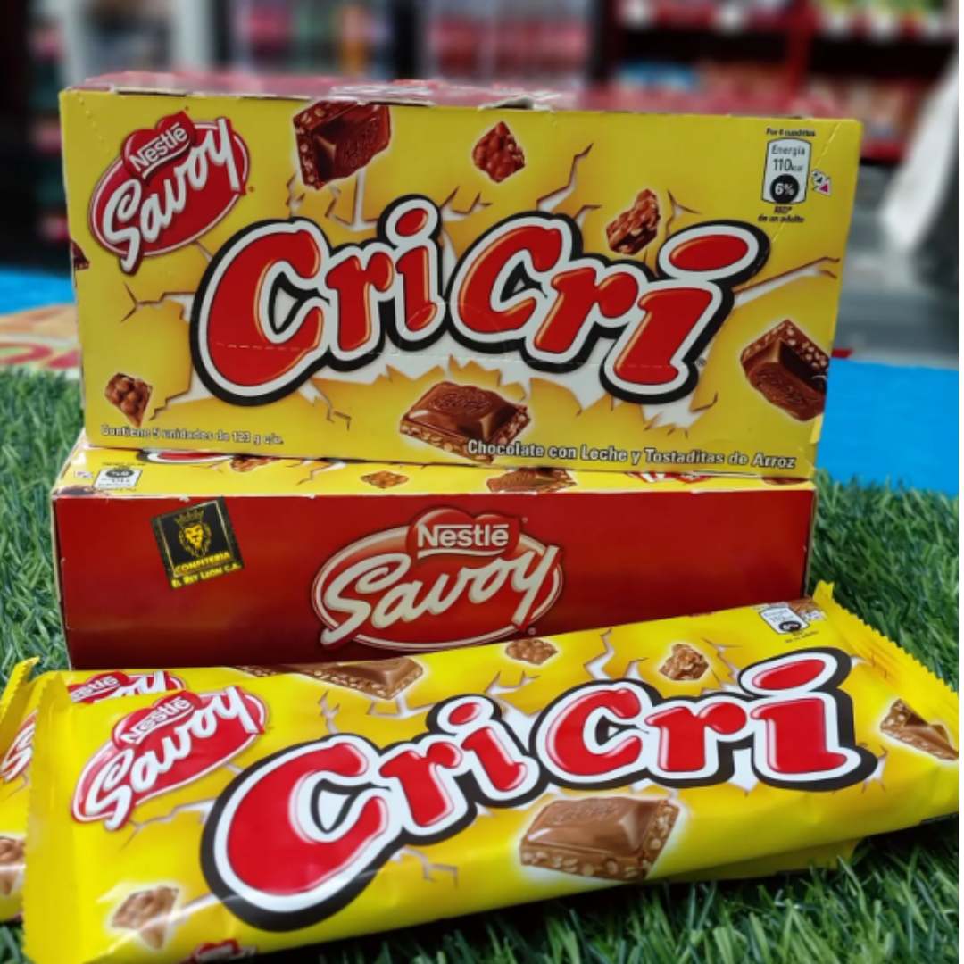 Nestl? Savoy Cricri Caja Tabletas Chocolate 615g