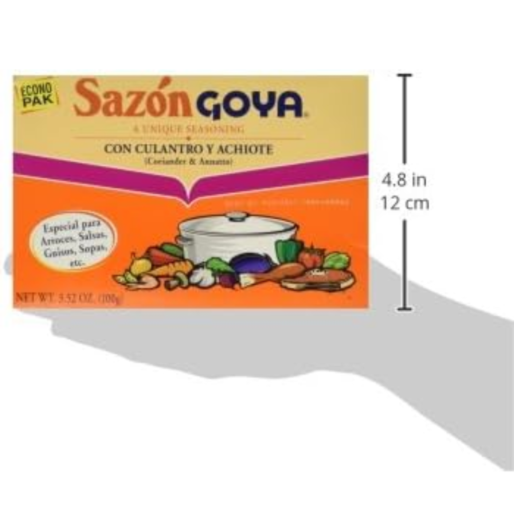 Goya sazón culantro achiote 40gr