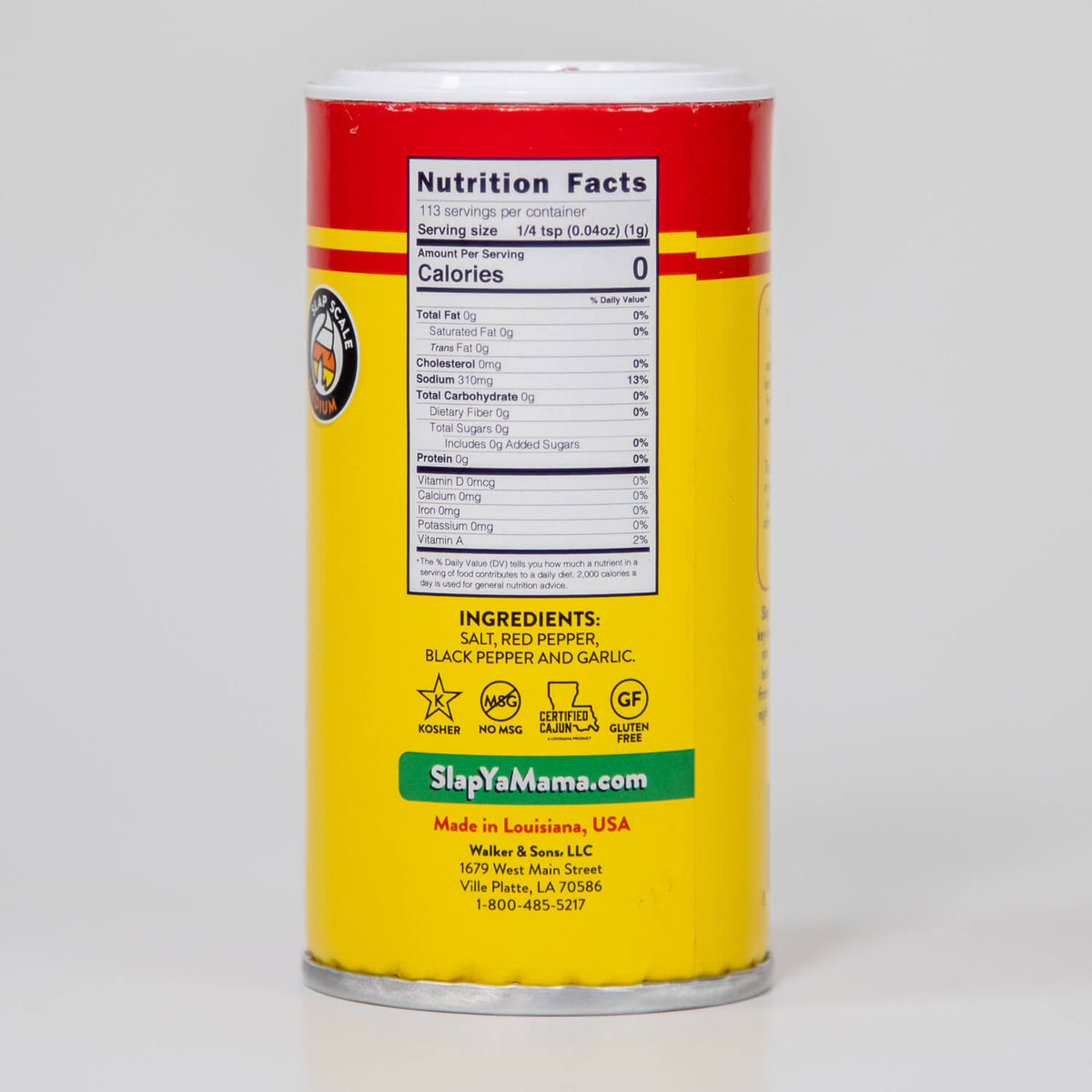 Walker & Sons Slap Ya Mama Cajun Seasoning (113g)