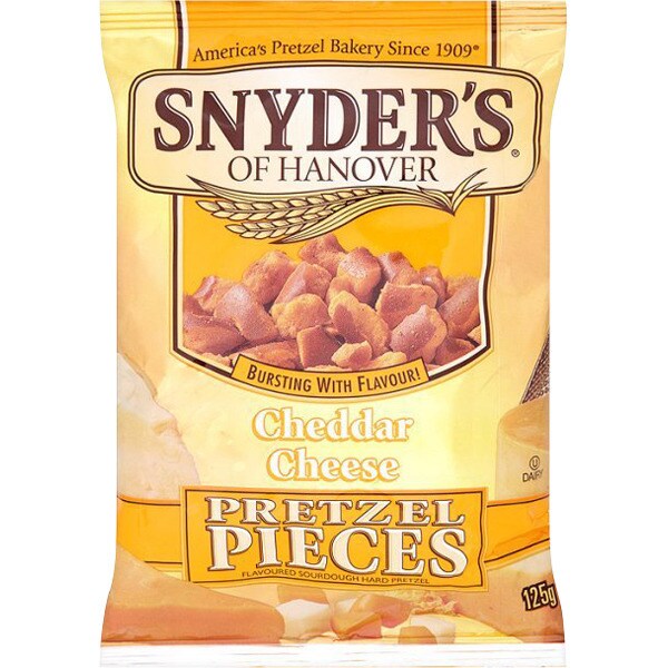 Snyders Hanover cheddar 125g-Pack 10