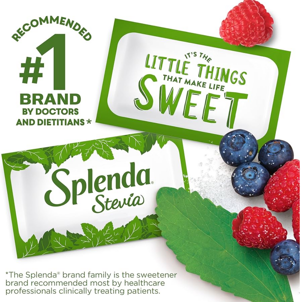 Splenda Stevia Zero Calorías (40 paquetes) - Pack 2