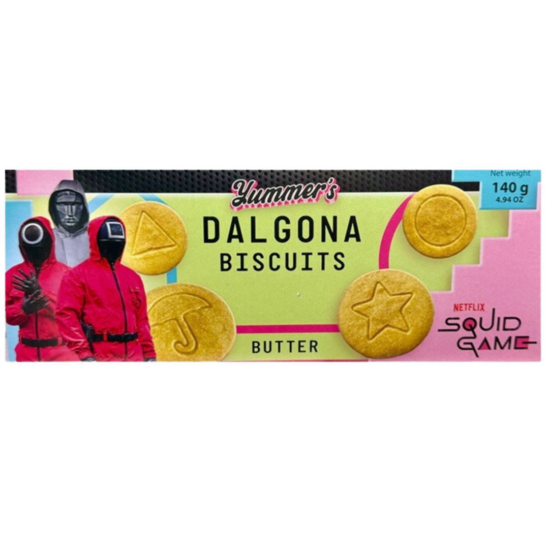 Squid games Biscuits Butter / Galletas Dalgona Juego del calamar Netflix