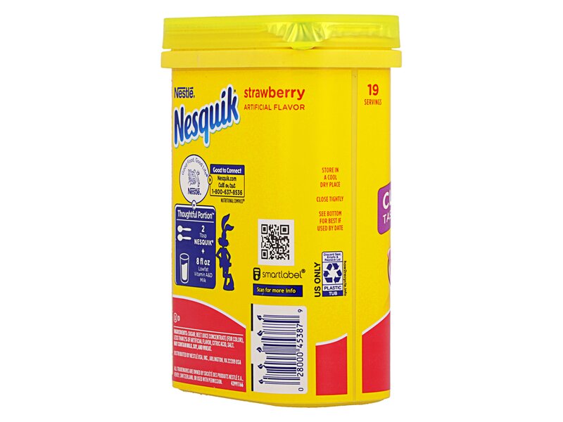 Nestlé Nesquik Strawberry NET WT 9.38 OZ  266g