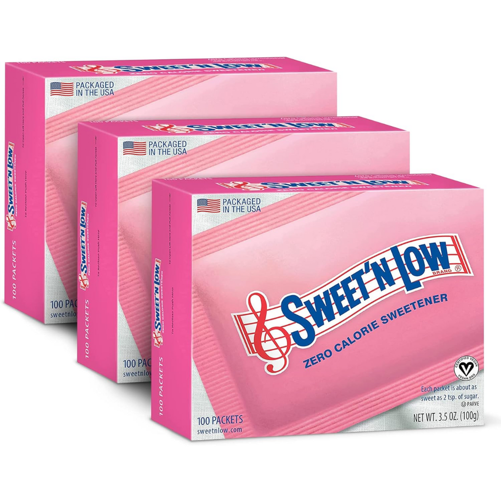 Sweet & Low edulcorante 100 uds- Pack 3
