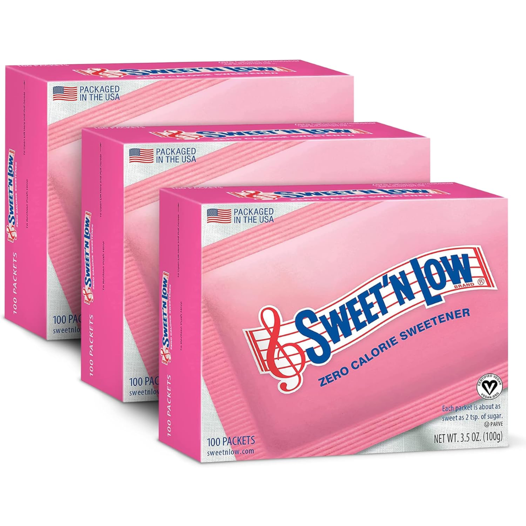 Sweet & Low edulcorante 100 uds- Pack 3