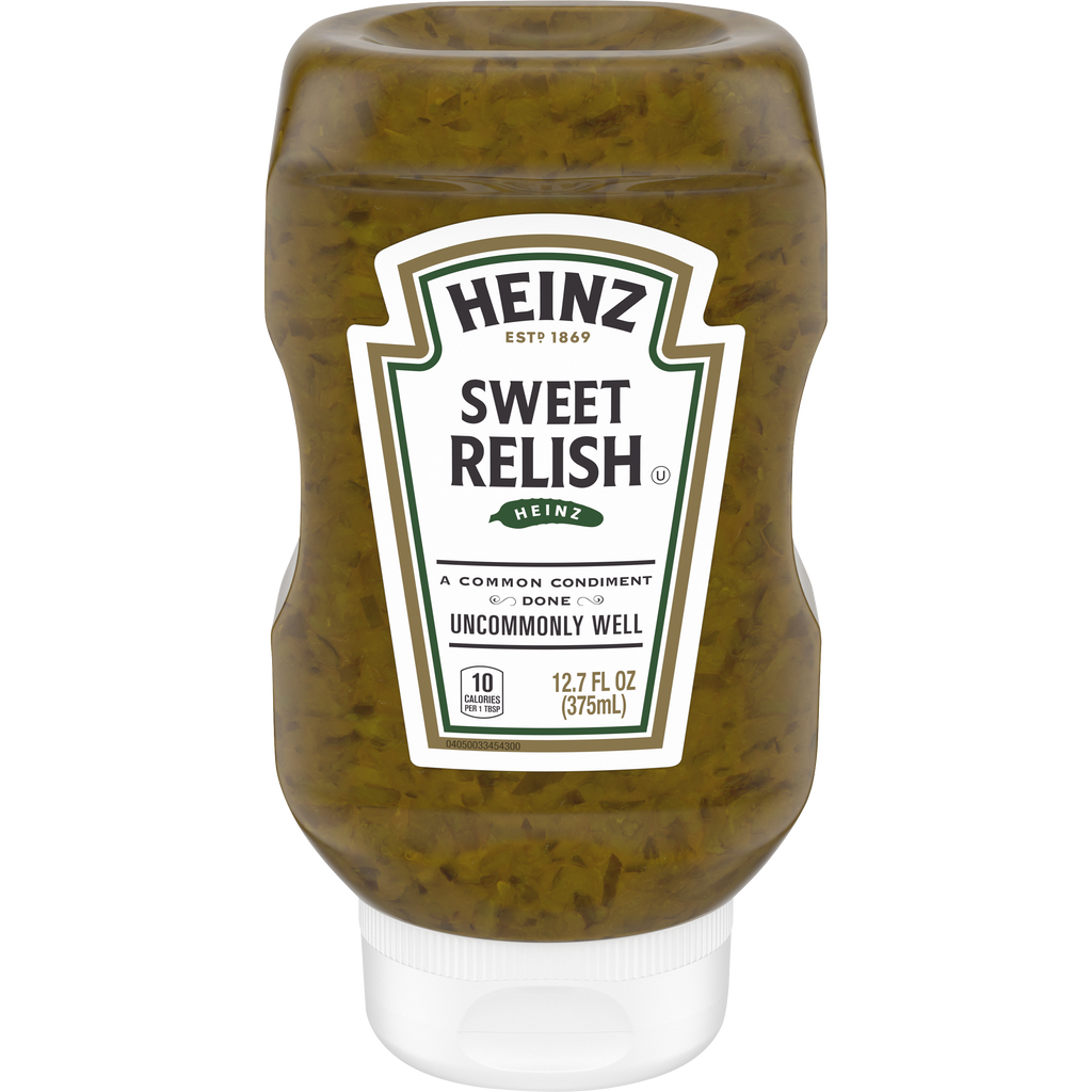 Heinz Sweet Relish Top Down 375ml