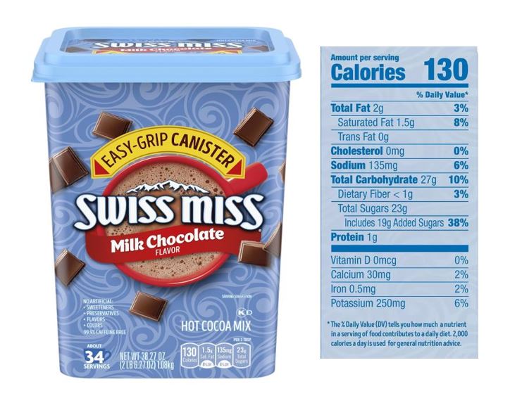 Swiss Miss Milk Chocolate - 1kg