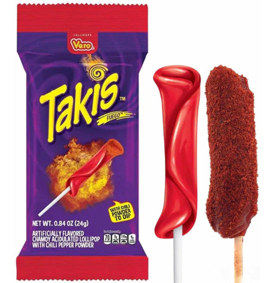 Takis paleta de fuego 24 gr