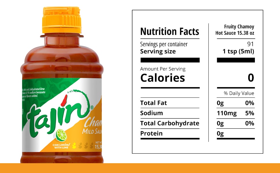 Tajín Chamoy Hot Sauce 455 ml
