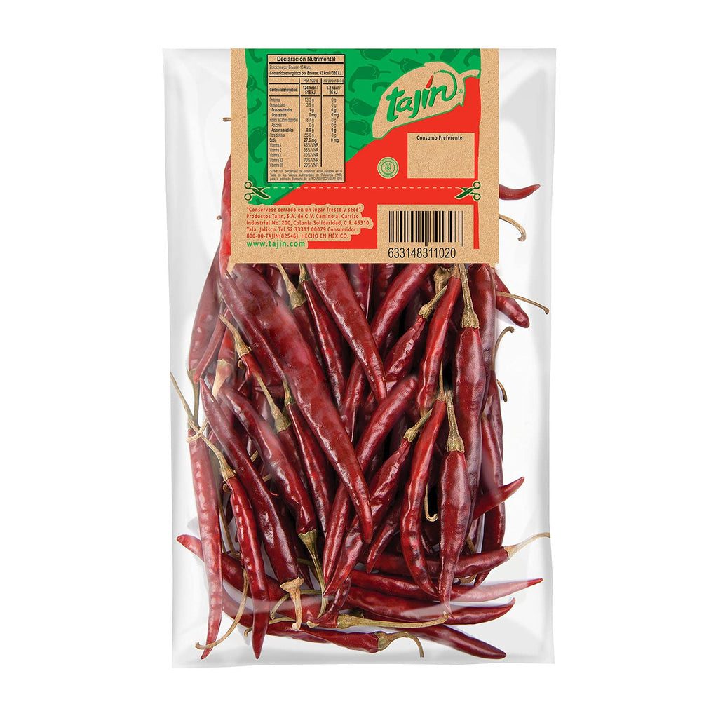 Tajin Chile de árbol 75 gr