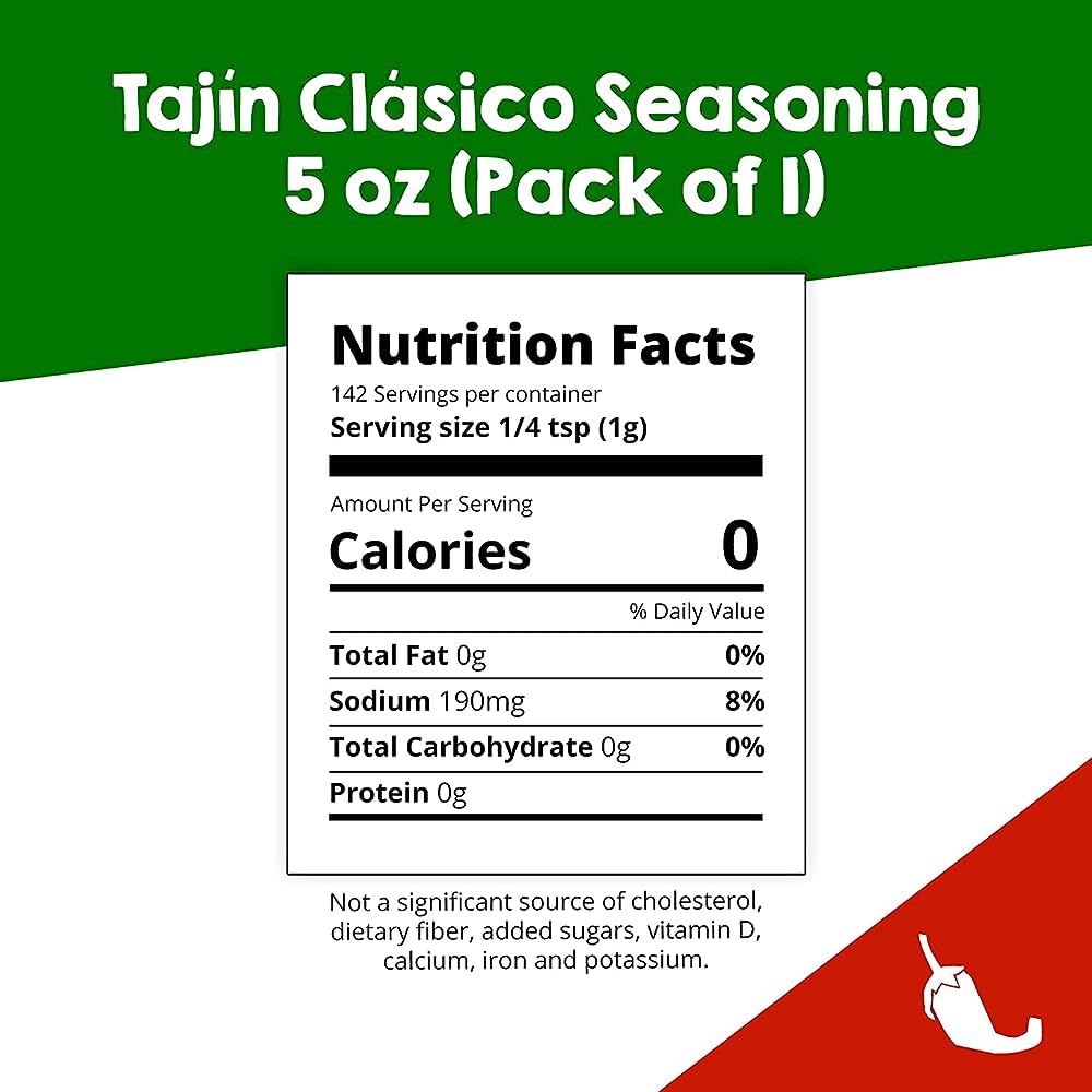 Tajín bajo en sodio 142 gr