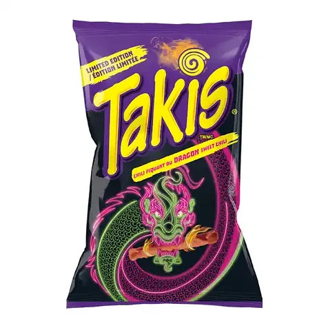 Takis Chili Piquant Du Dragon Sweet Chili (90g)  x3
