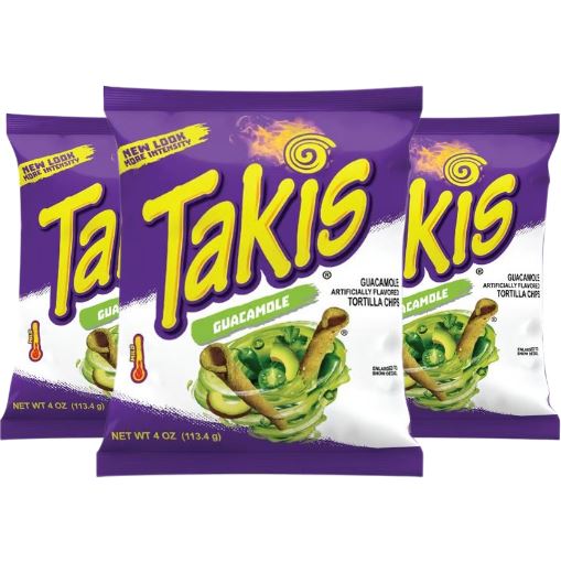 Takis Guacamoles pack 3