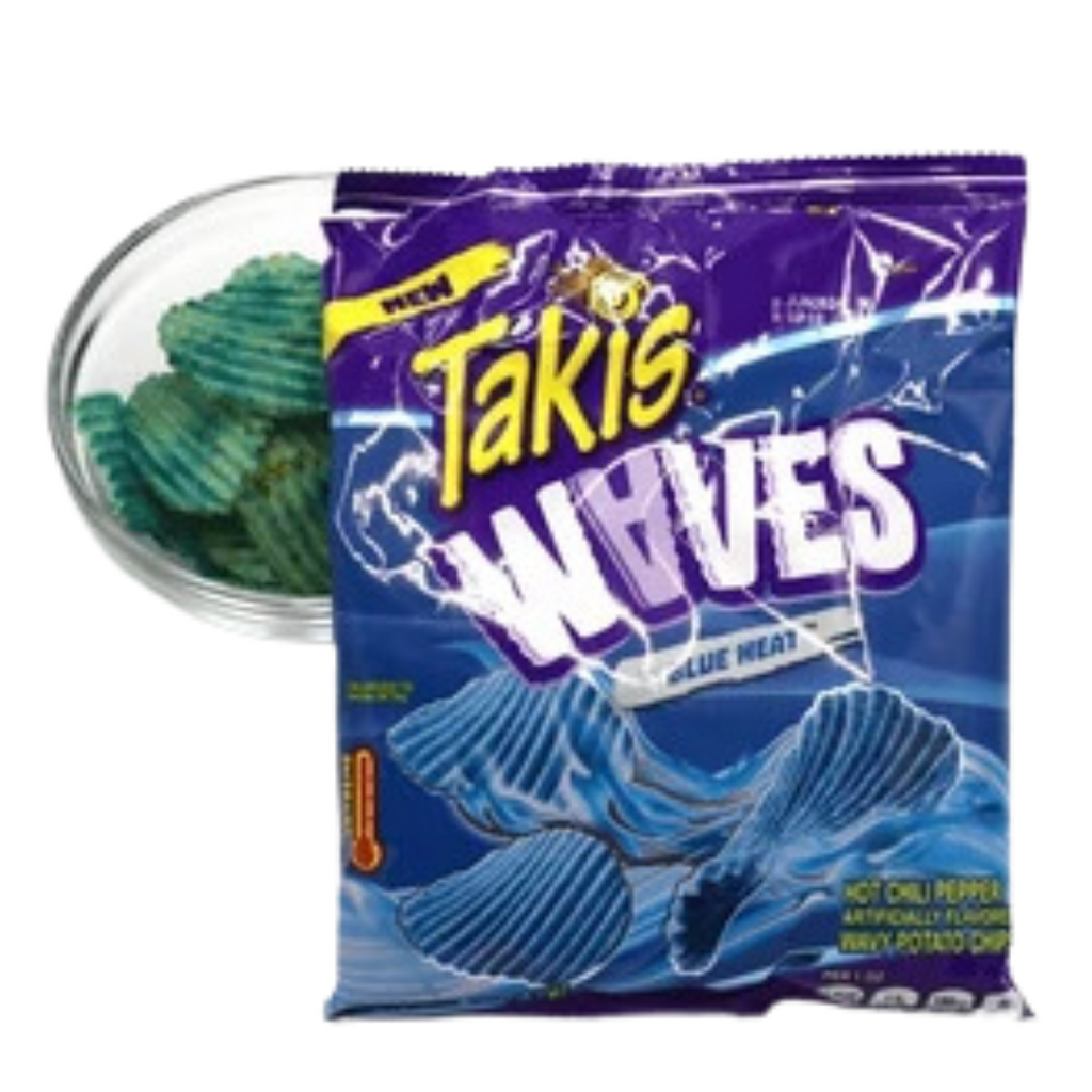 Takis Waves Blue Heat 71g