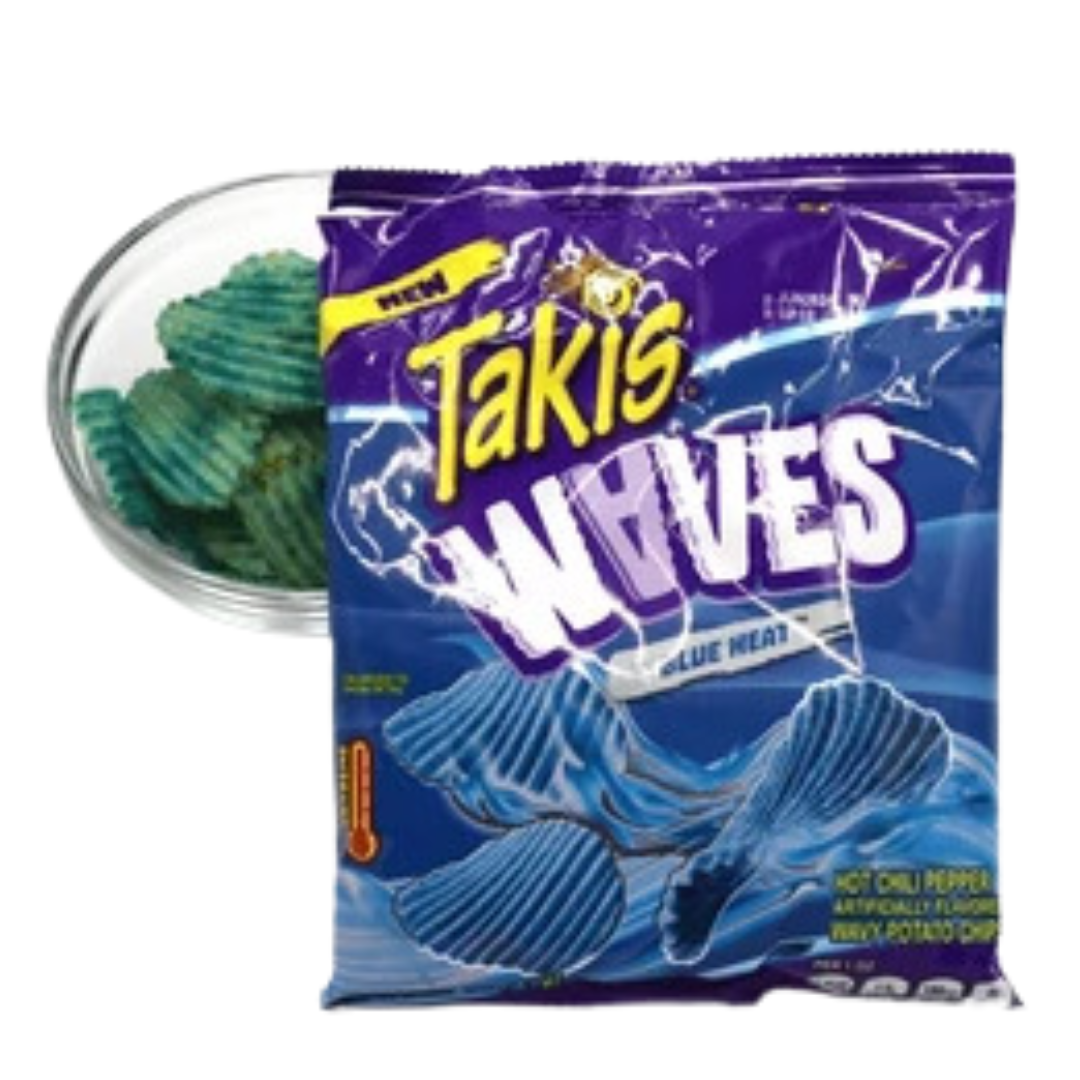 Takis Waves Blue Heat 71g