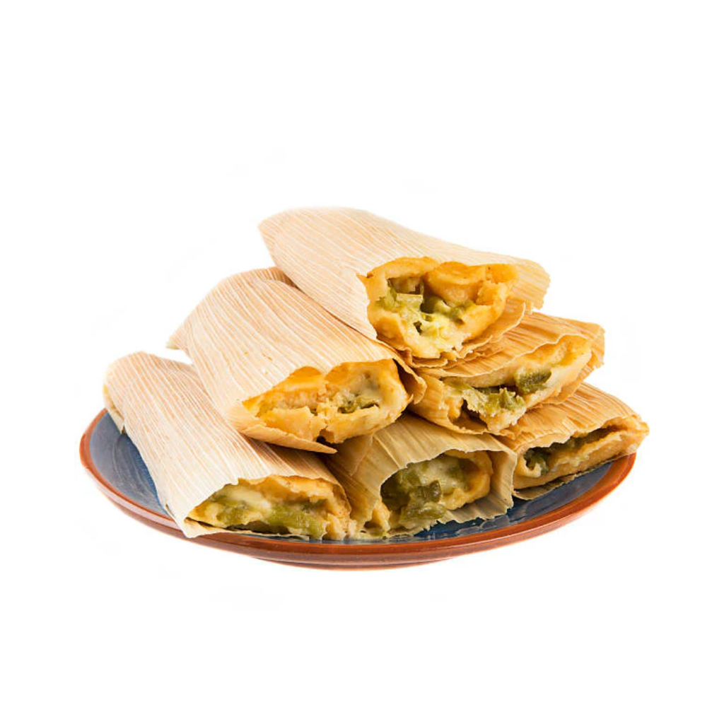 Tamales de Rajas con Queso (3 uds) La Reina de las Tortillas 315gr