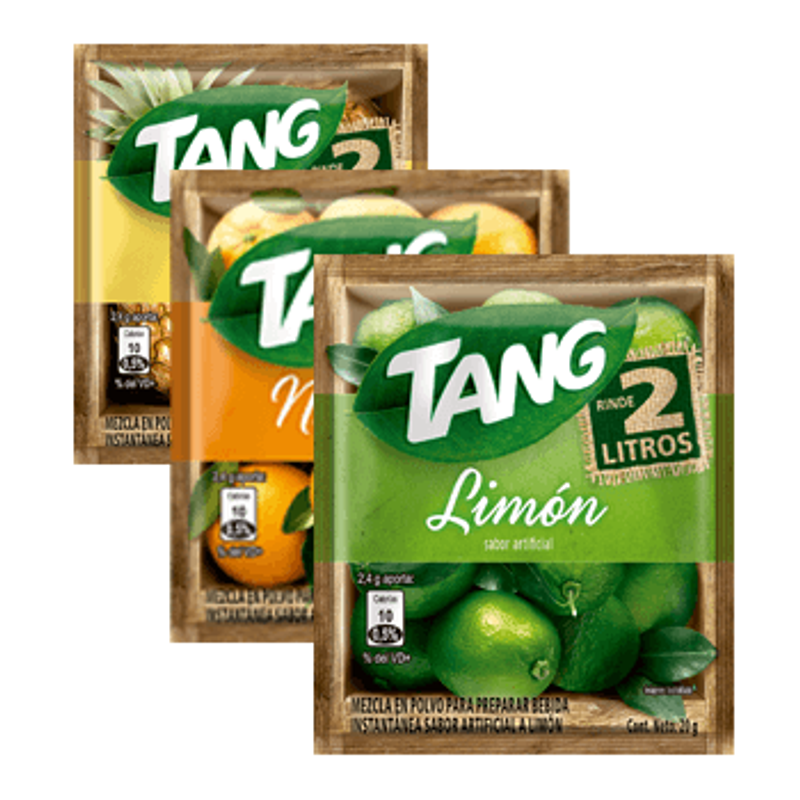 Tang refresco en polvo packs!
