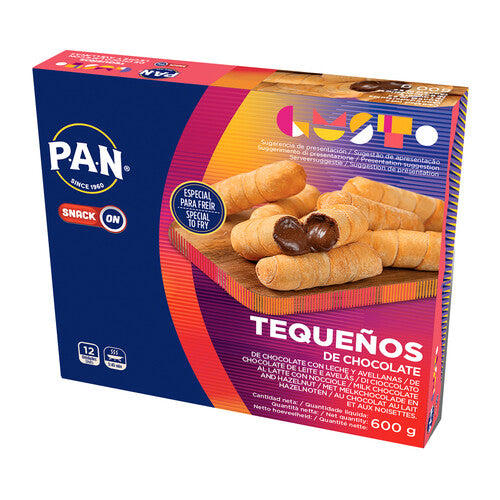 Araguaney teque?os cacao 12uds