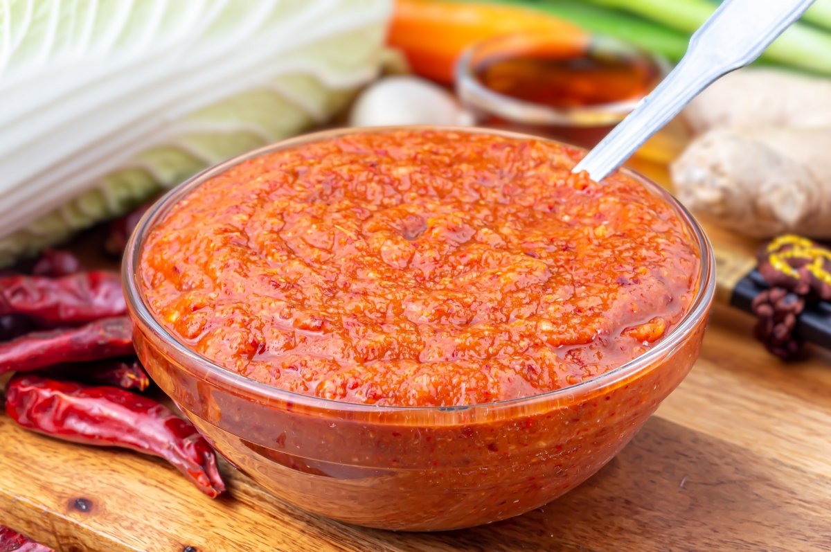 Salsa kimchi con chile KIMCHI sauce tiger khan gold 200ml
