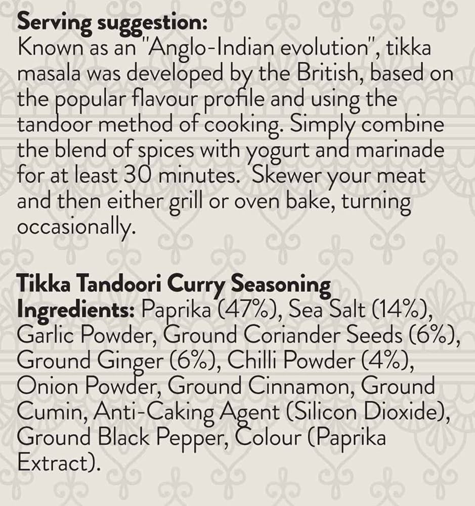 Cape herb & spice tikka tandoori 100 gr