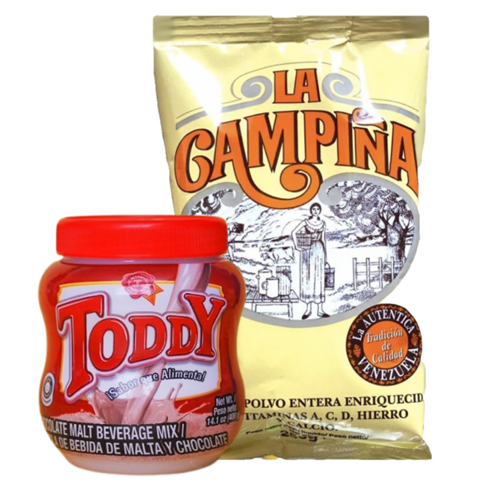 Pack Leche La campiña y Toddy