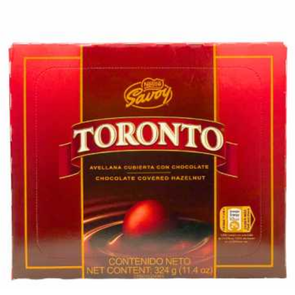 Nestle Savoy Toronto Chocolate con avellana 324g - Display