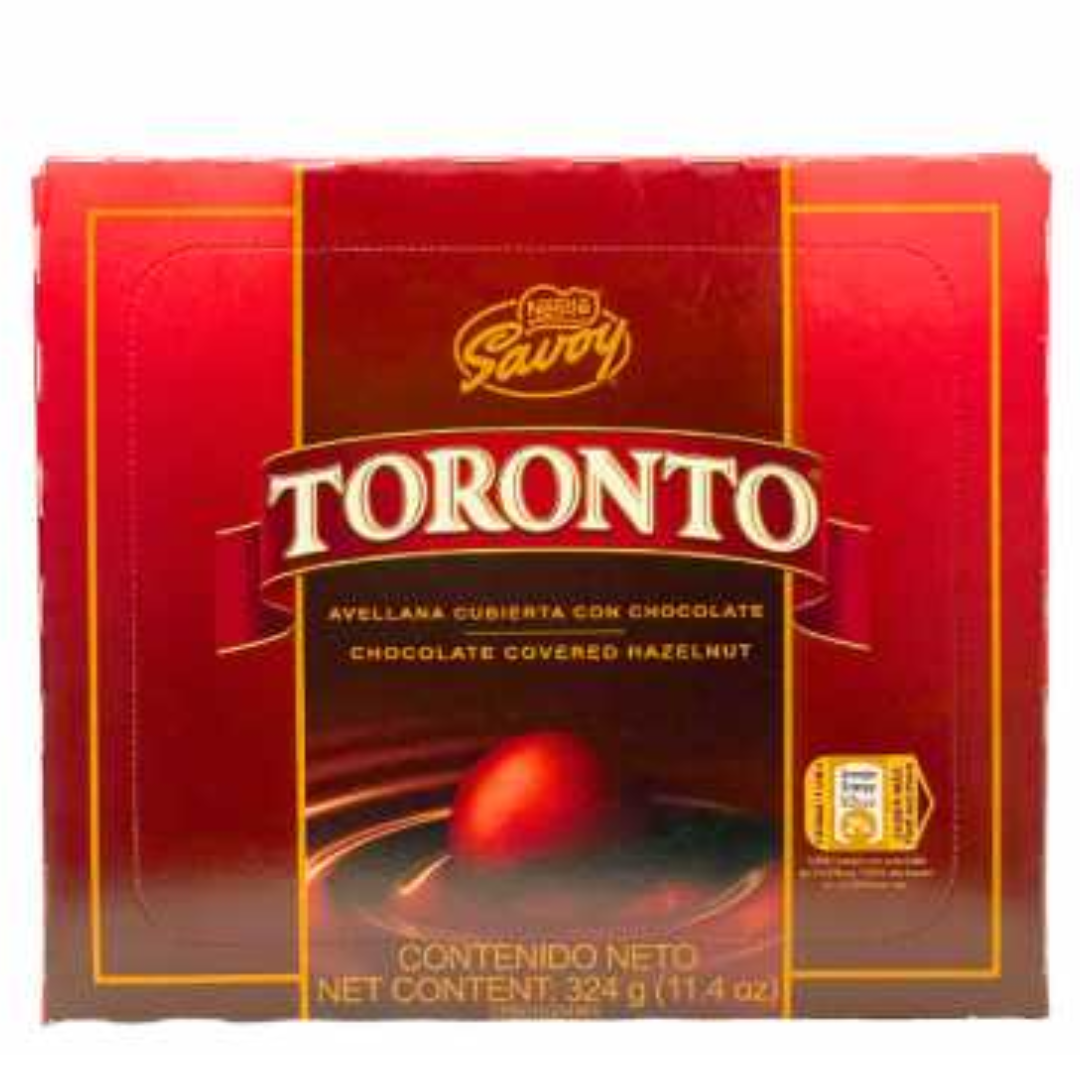 Nestle Savoy Toronto Chocolate con avellana 324g - Display