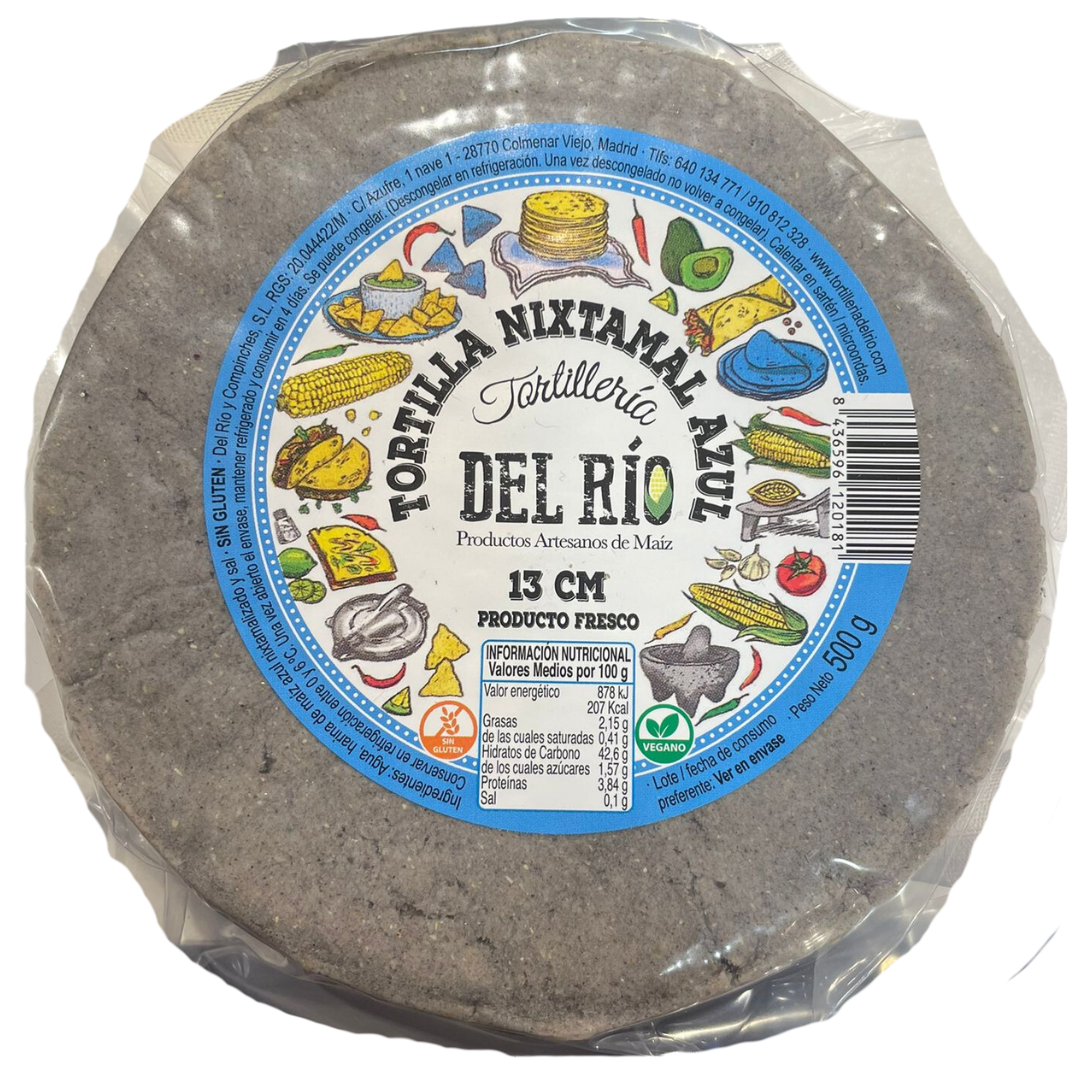 Tortilla Nixtamal Azul 500g