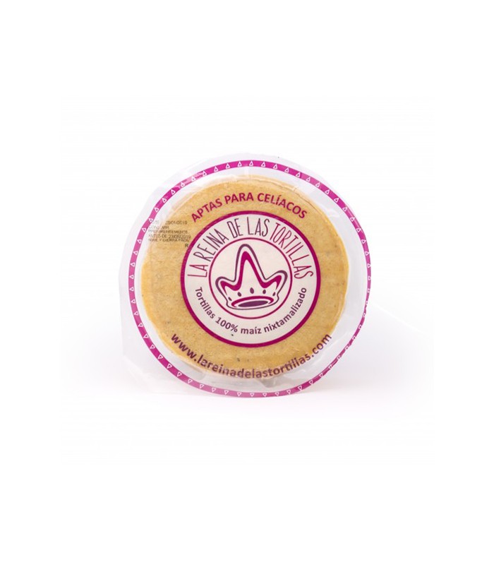 Tortillas maiz amarillo 12cm