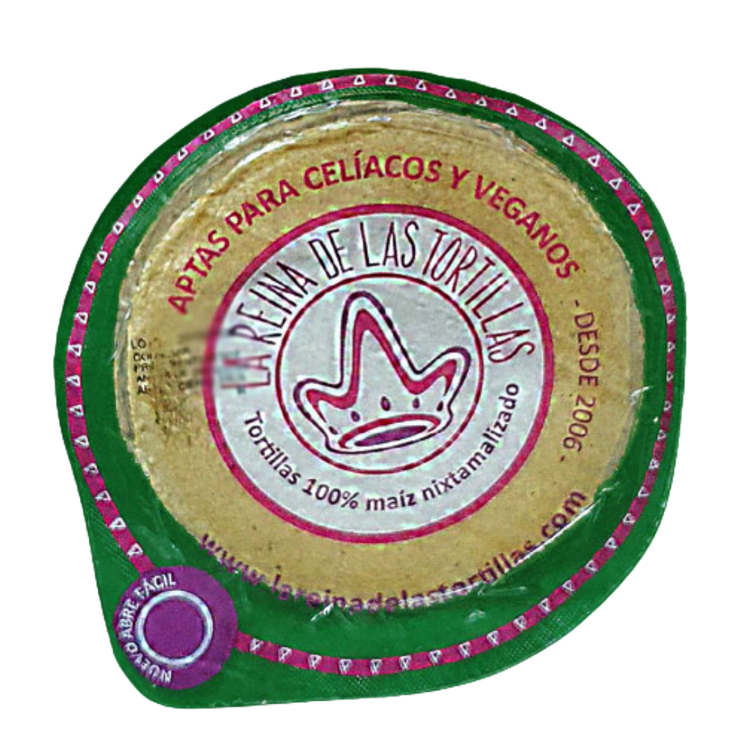 Tortillas de maiz 250g (12cm) - La reina de las tortillas