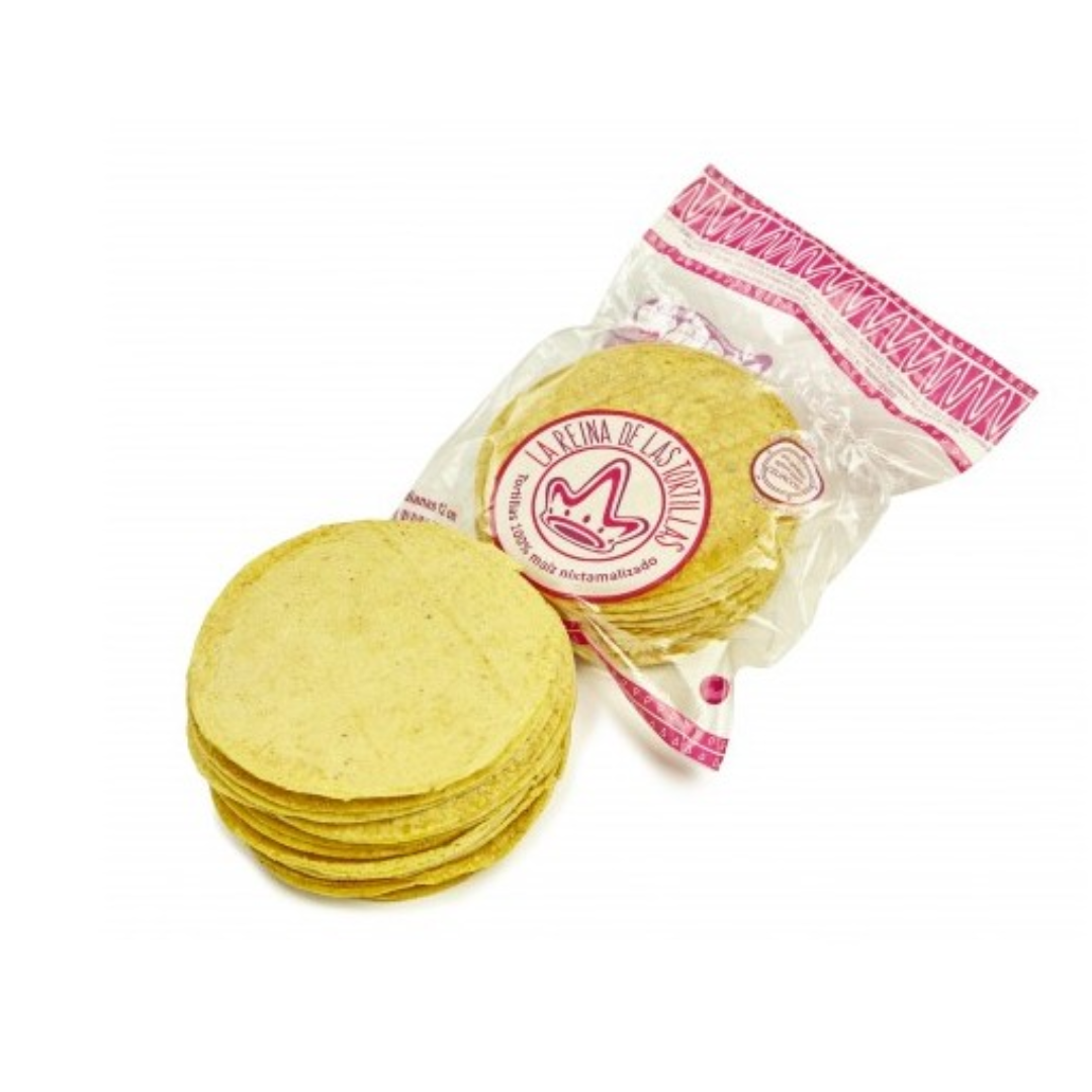 Tortillas de maiz 500g (12cm) - La reina de las tortillas