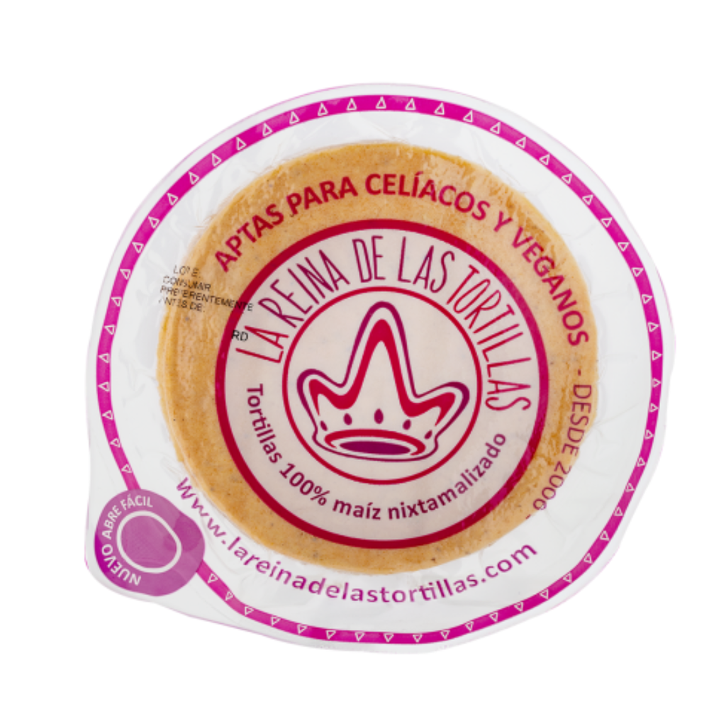 Tortillas de maiz 500g (10cm) - La reina de las tortillas