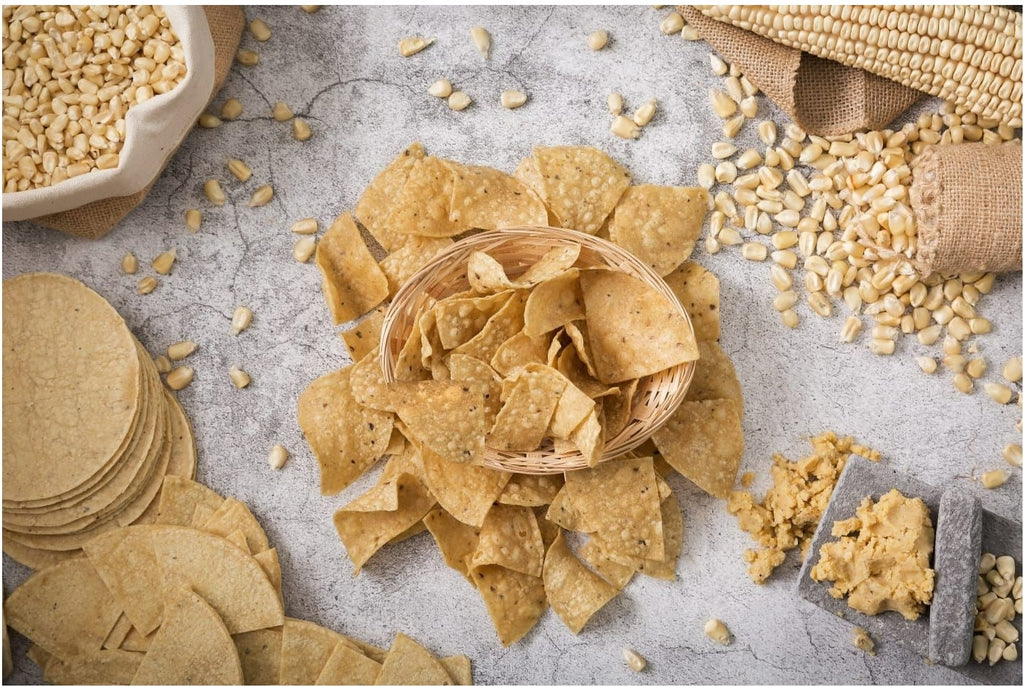 Totopos Nixtamal 200g Tortilleria del Rio