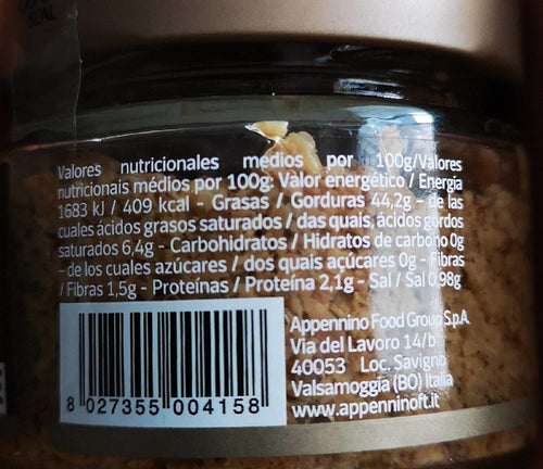 Appennino Food Salsa con trufa blanca 80g