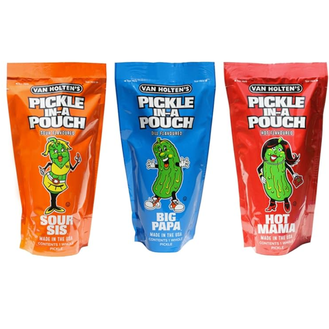 Wonderbox Pepinillos Van Holtens  (Big Papa+ Hot Mama+ Sour Sis+ Tapatío)