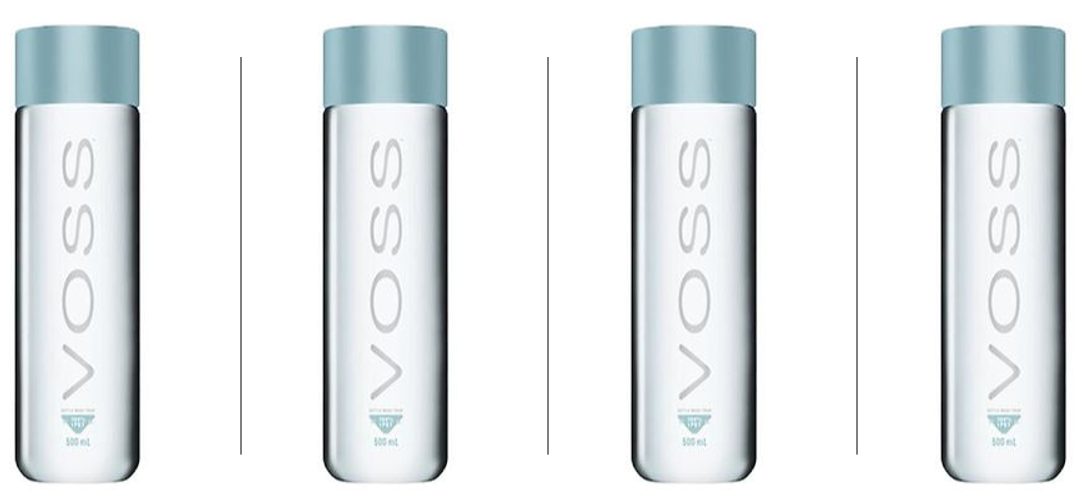 Voss Agua Sin Gas 500ml x4