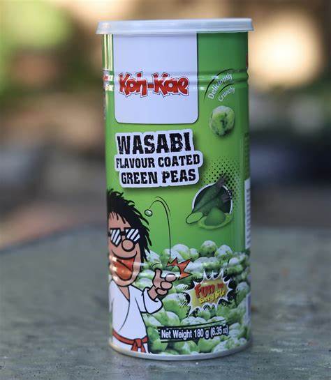 Koh-Kae Wasabi Flavoured Peas 180g / Guisantes verdes recubiertos con sabor a wasabi