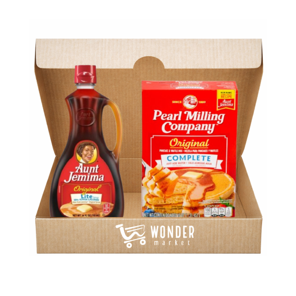 Combo Pearl Milling Waffles & Sirope light - Aunt Jemima