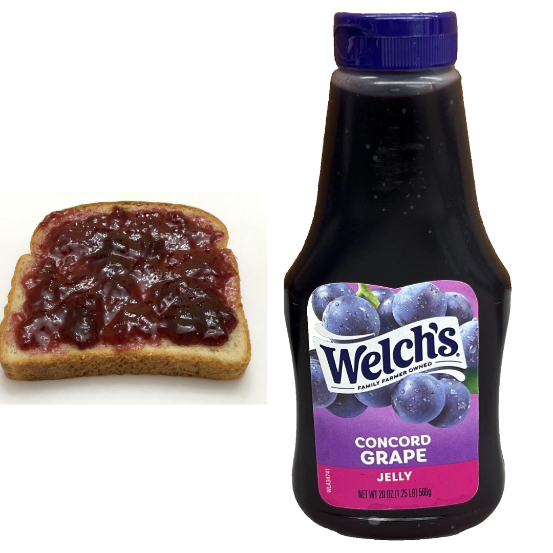 Concord Grape Jelly Welch's Jalea de Uva 566g